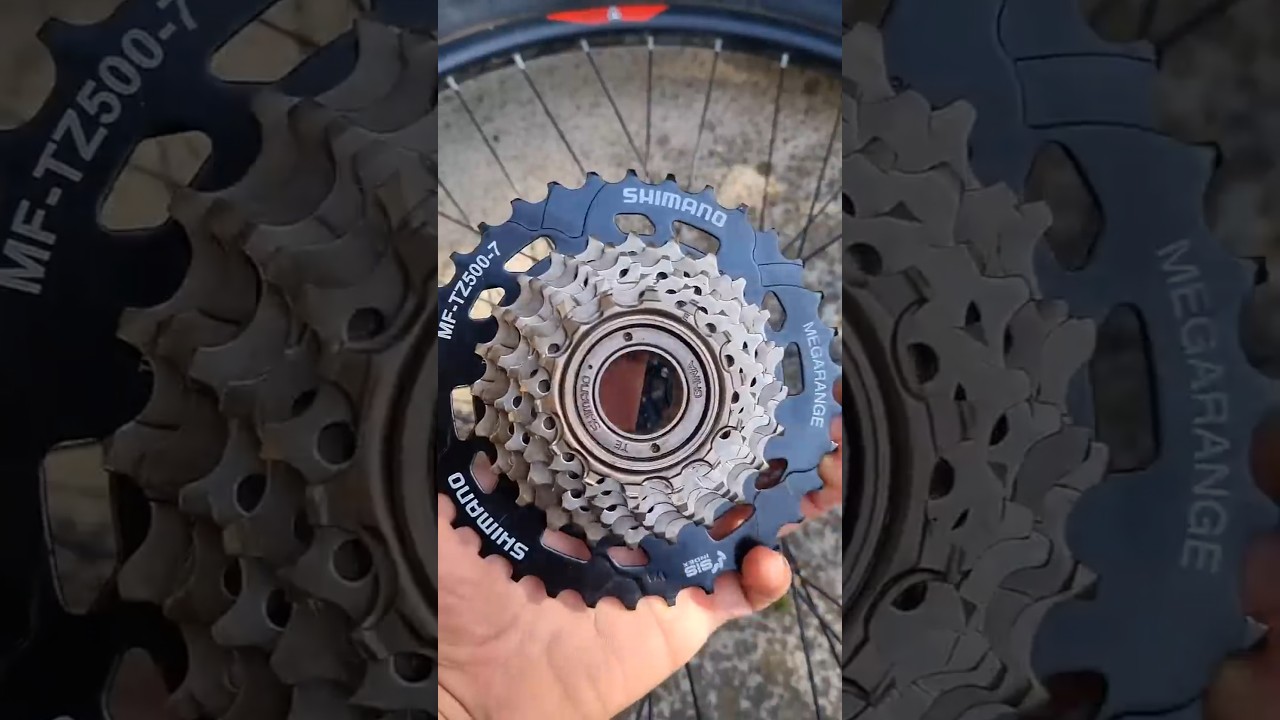 Shimano Megarange, instalaci&oacute;n y cambio de sprocket