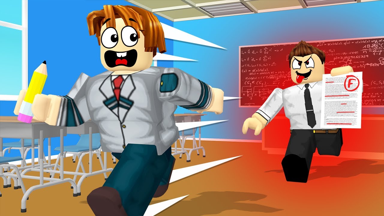 ESCAPE SCHOOL In ROBLOX!