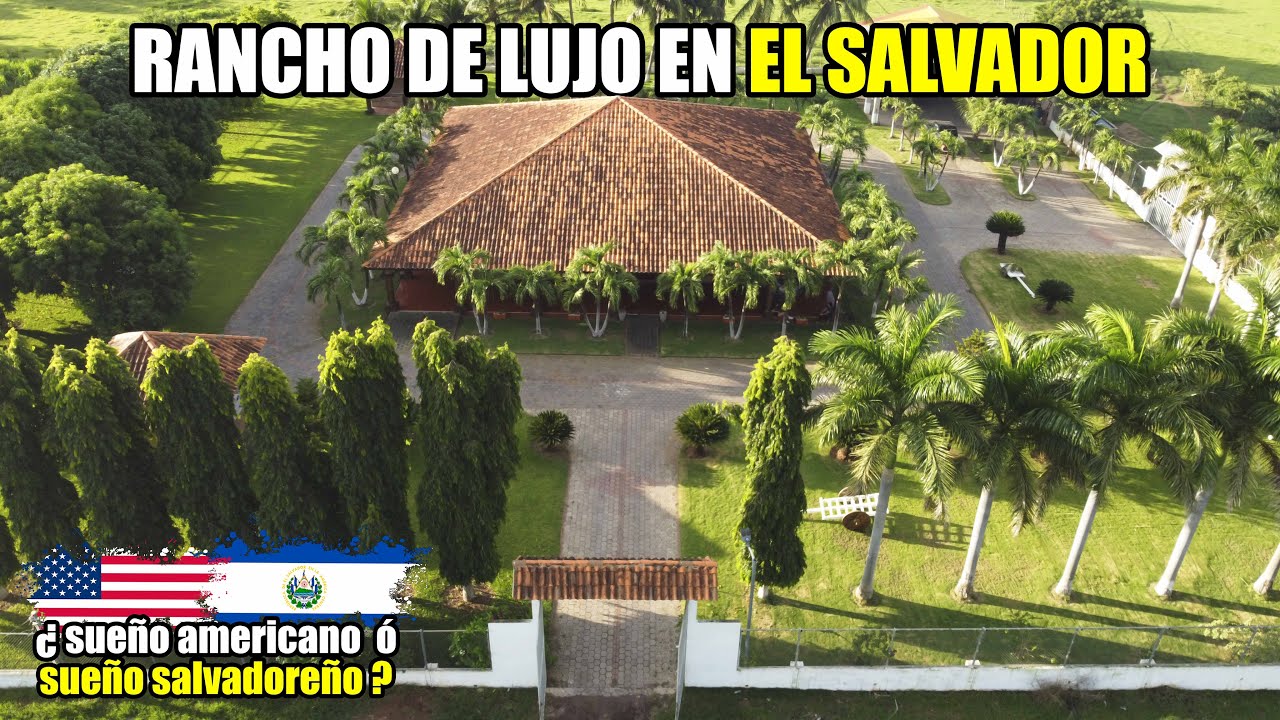 Hermoso RANCHO GANADERO de LUJO en El Salvador 😱