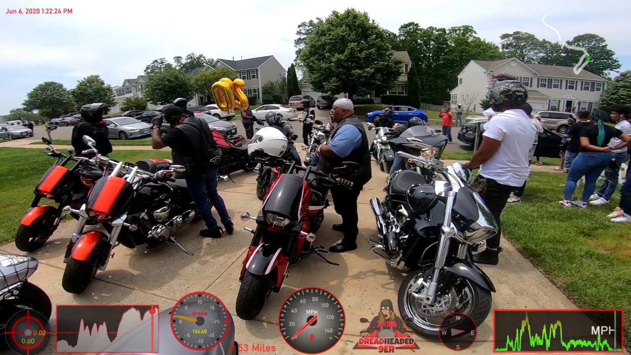 DMV M109ers Graduation Ride Through