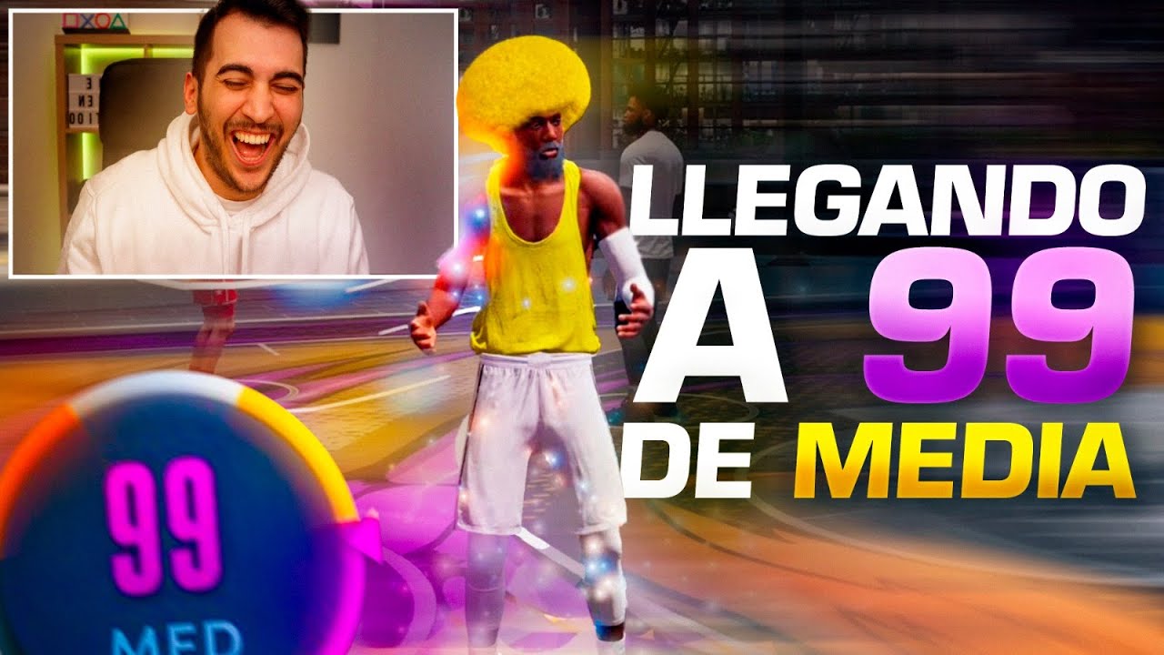 MEDIA 99 SIN QUERER en NBA 2K22 con el MEJOR JUGADOR! TRIPLES, DEFENSA...