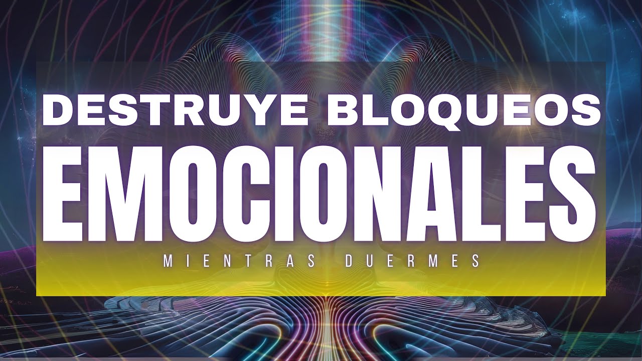 🎒SUELTA la CARGA EMOCIONAL y SANA mientras DUERMES | Meditación Profunda 432 Hz | Alivia Tensiones