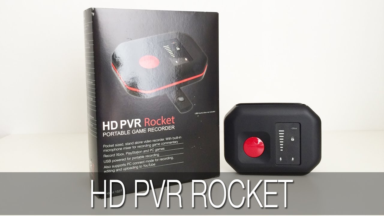 Hauppauge HD PVR Rocket Unboxing & Review