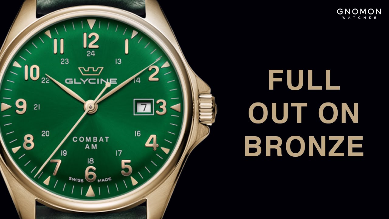 Glycine Combat 6 Classic Bronze 43 Green Ref. GL0284