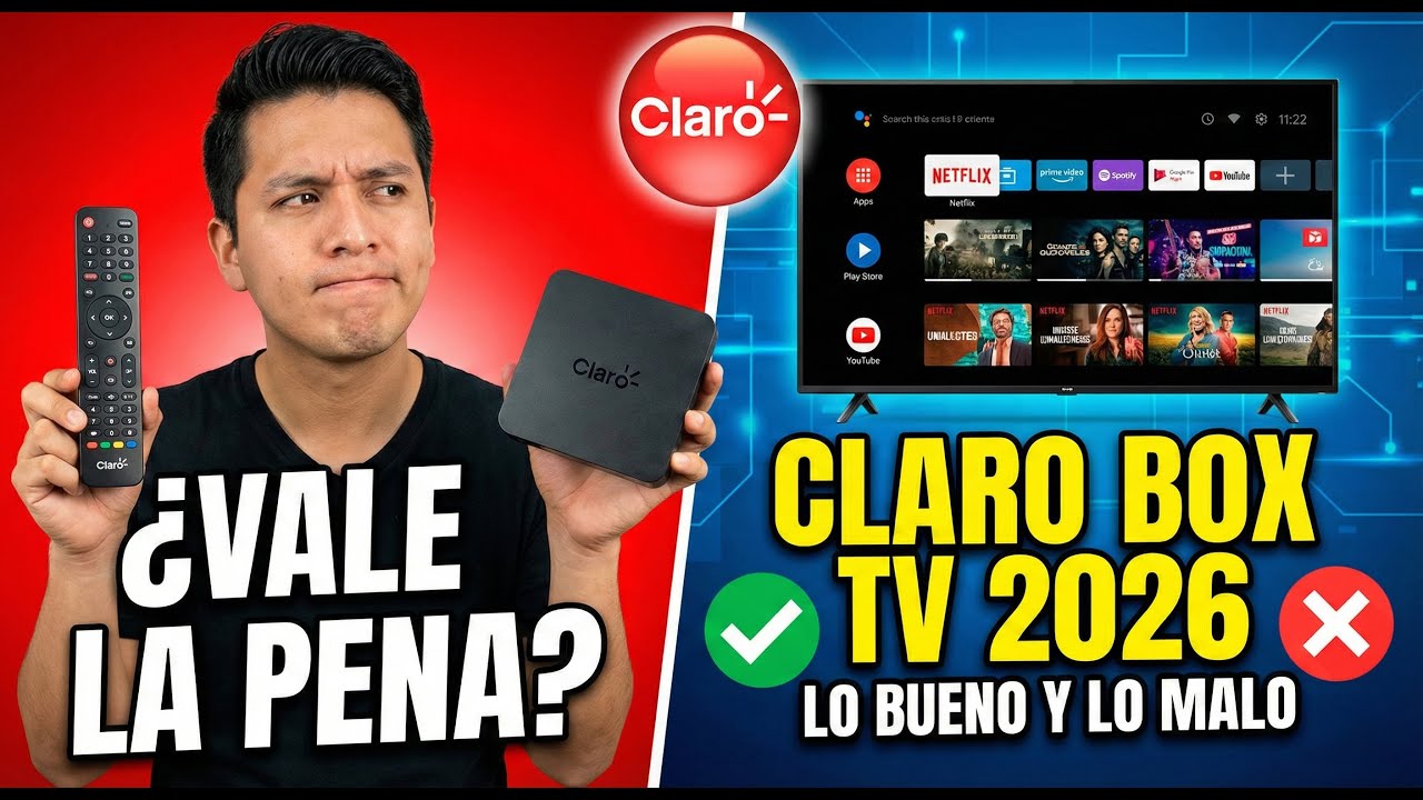 📺 Claro Box TV: &iquest;Vale la pena en 2026? Lo BUENO y lo MALO (Experiencia Real)
