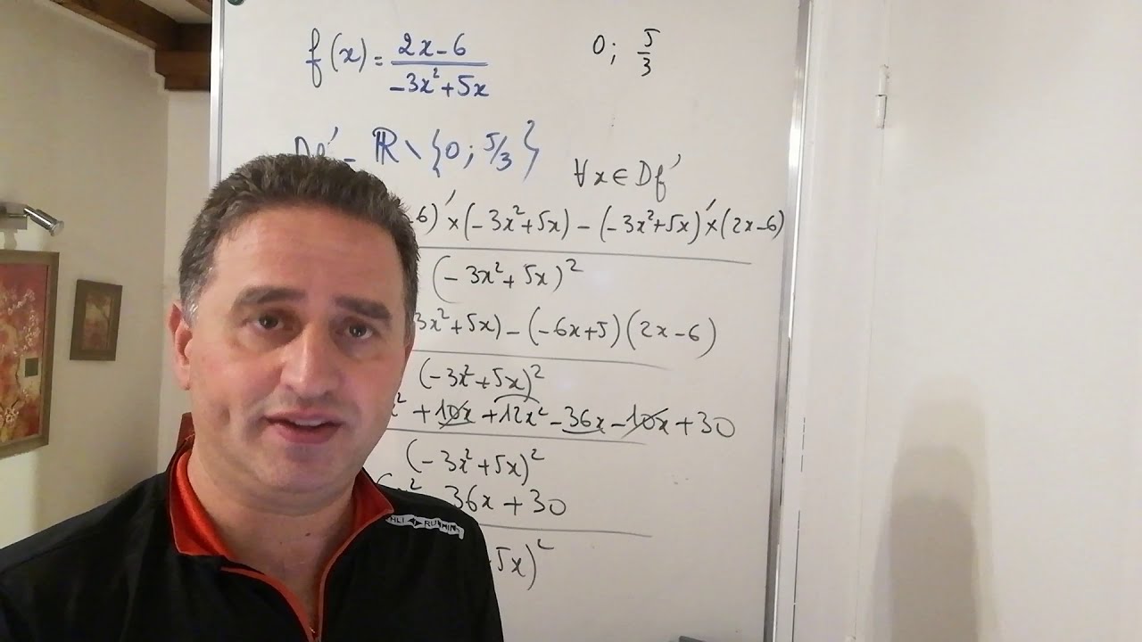 Étude complète d'une fonction rationnelle