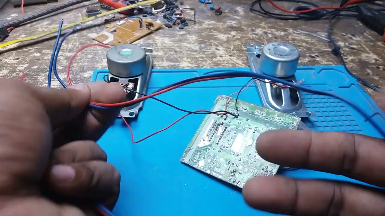 reaproveitando uma um amplificador de uma TV Toshiba de tubo