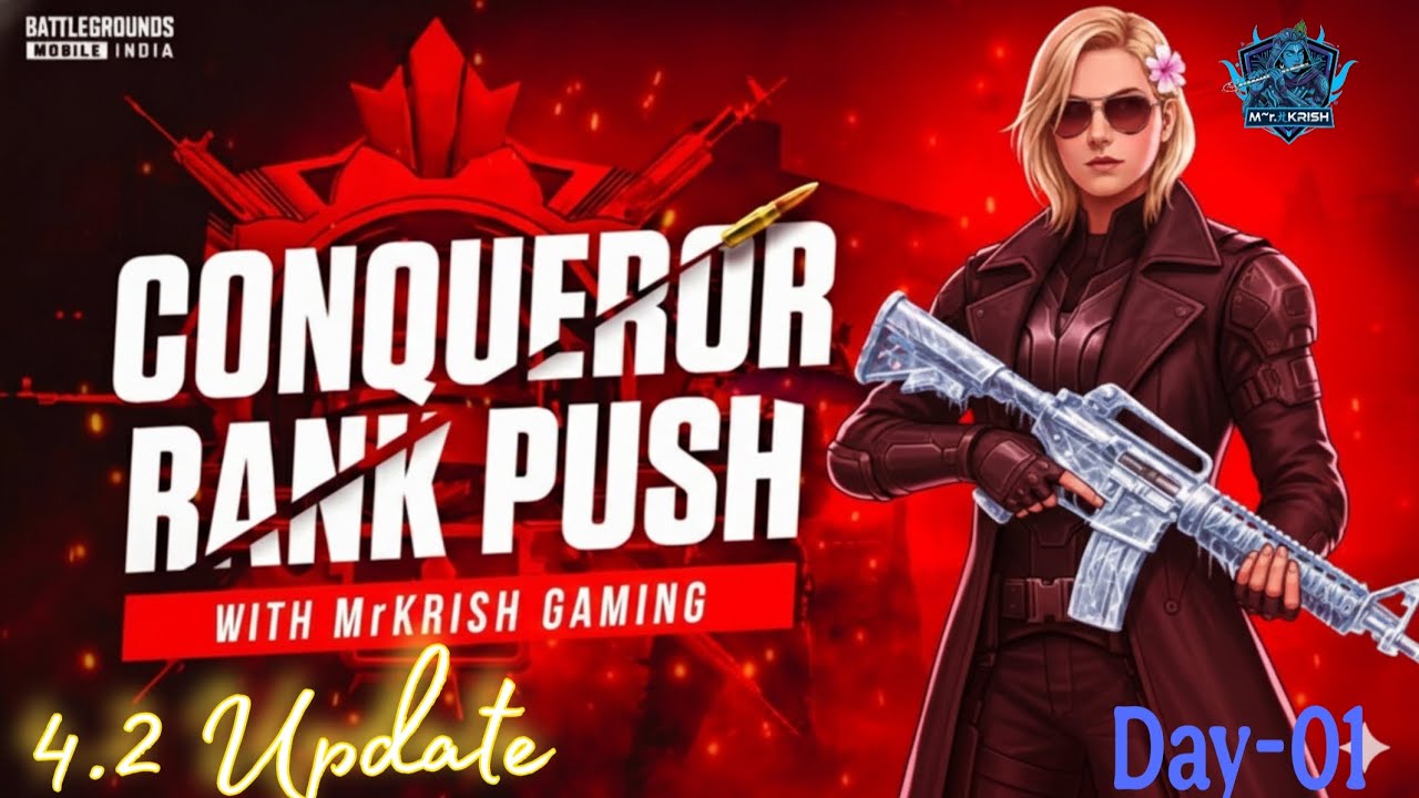 Rank push ಕನ್ನಡ gamer|MrKRiSHGaming|conqueror|Ace dominator 