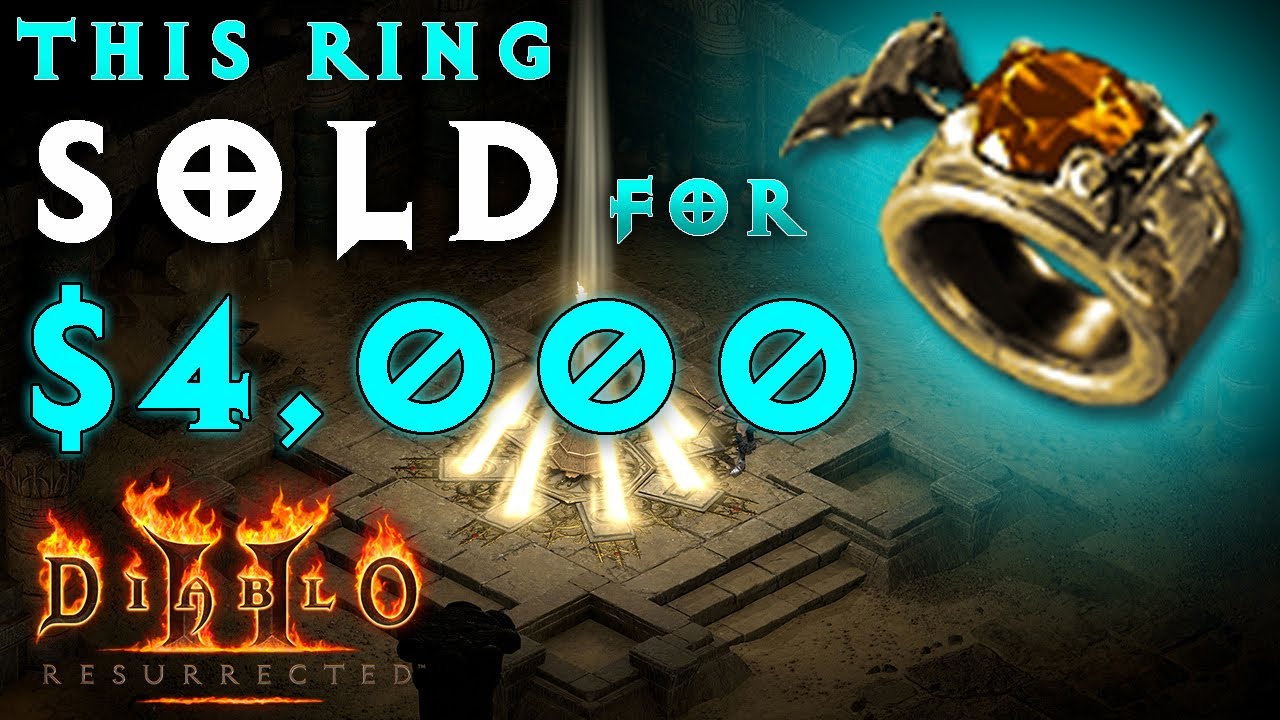 Самое божественное кольцо, когда-либо найденное в Diablo 2 Resurrected (D2R)