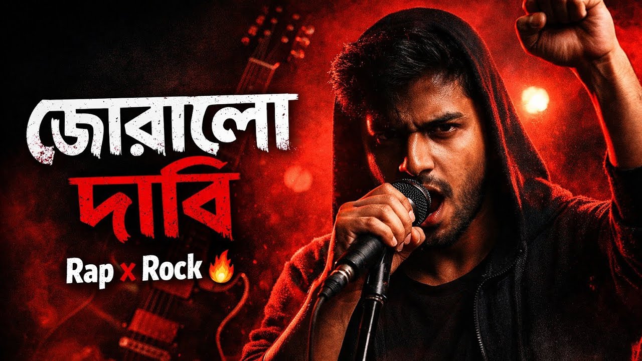 জোরালো দাবি | Rap Rock Bangla Protest Song | No More Silence 🔥🎤