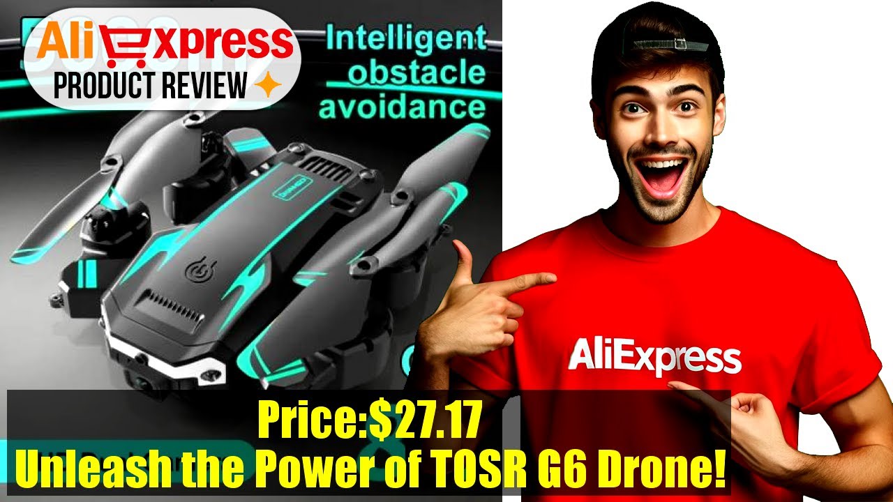 Unleash Your Aerial Photography Skills with TOSR G6 Drone | Professional HD 8K 5G GPS