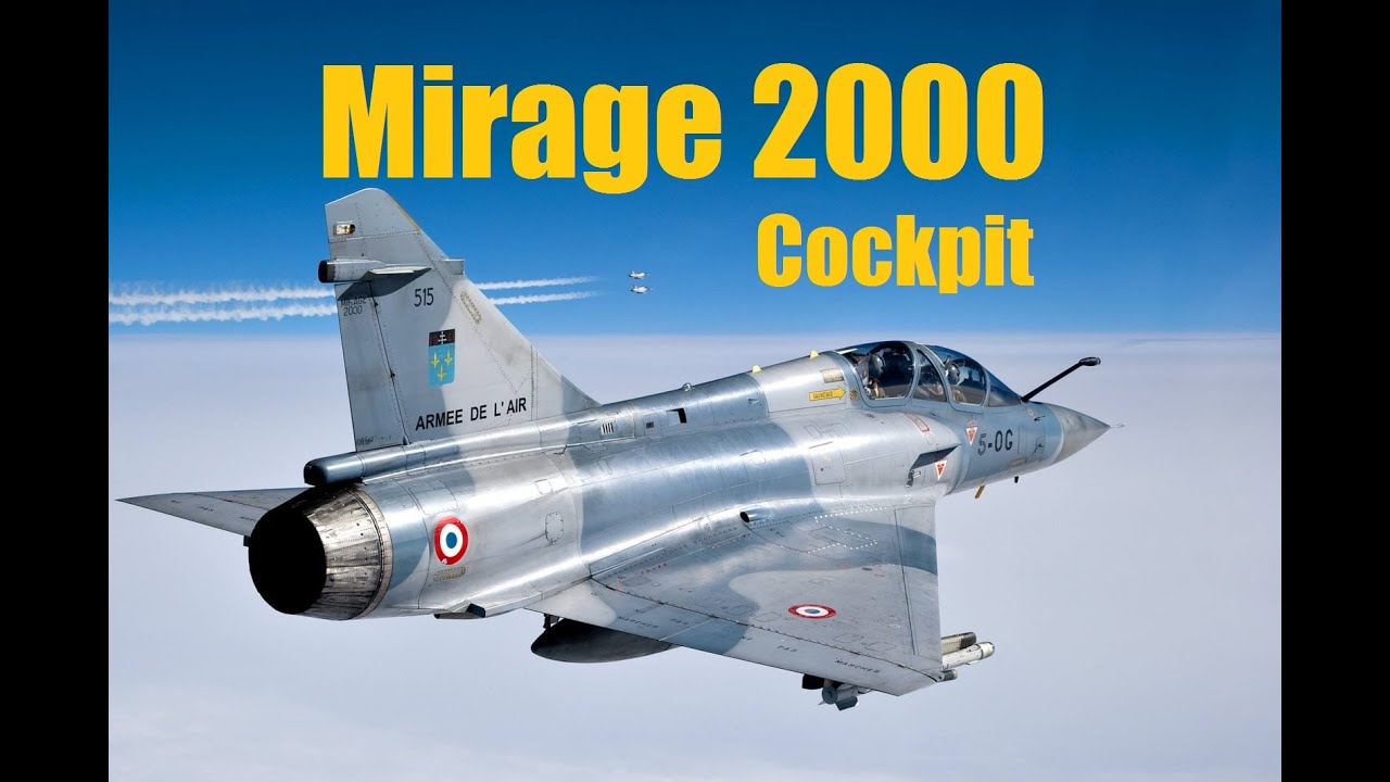 Mirage 2000 Cockpit 🇫🇷 Documentaire avion de chasse Dassault ✈️
