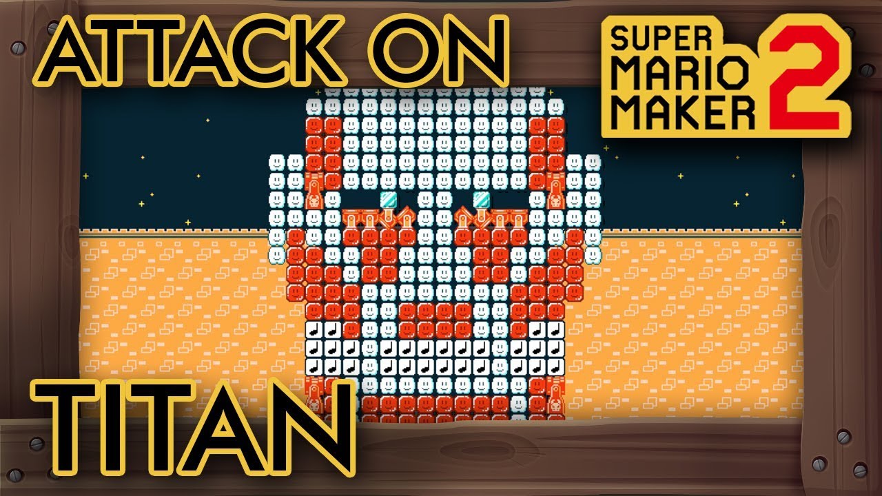 Super Mario Maker 2 - Attack on Titan