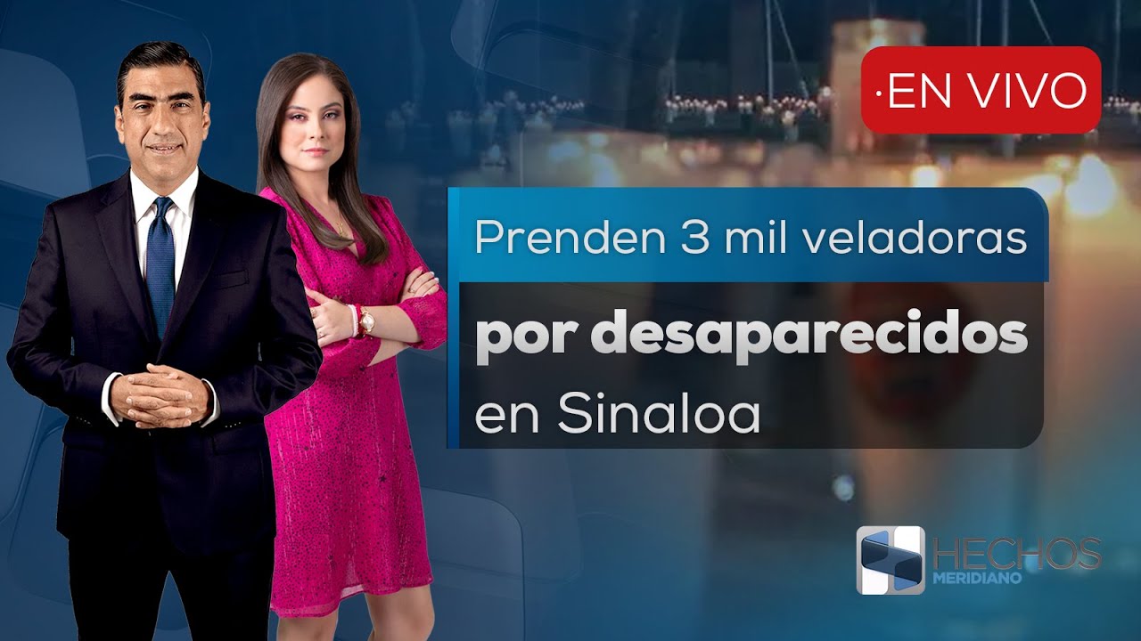 #HechosMeridiano | Prenden 3 mil veladoras por jóvenes desaparecidos en Sinaloa  (10/09/25)