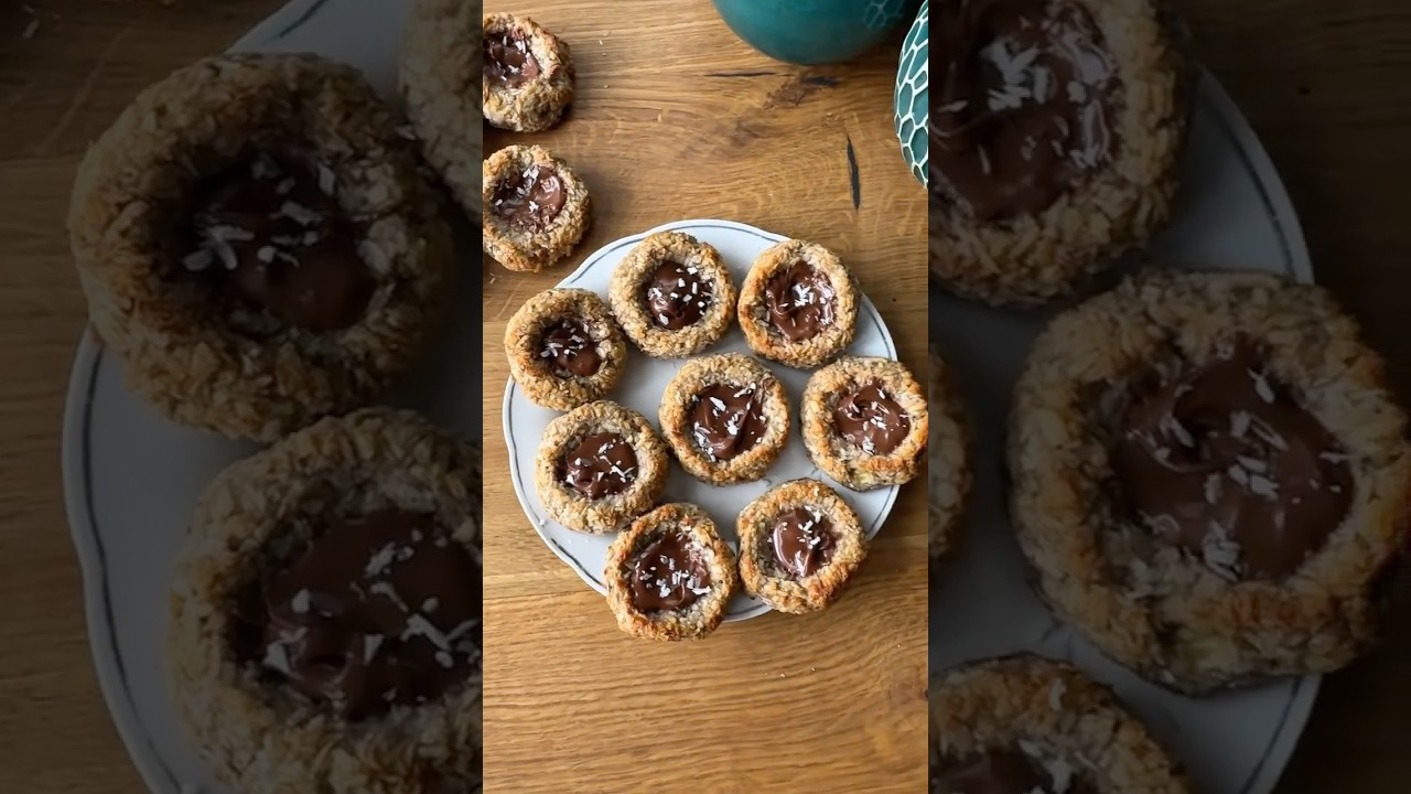 2 Zutaten Kekse 🍪 🤗