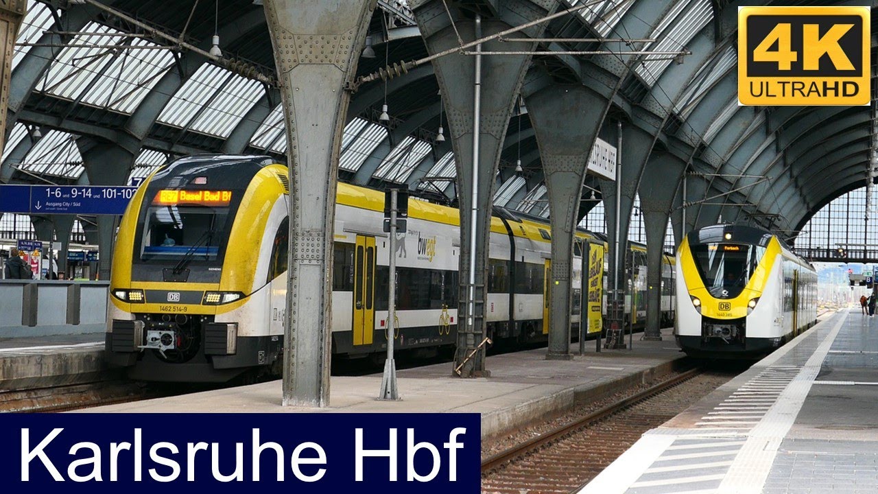 Trainspotting in Karlsruhe Hbf 5.3.2024
