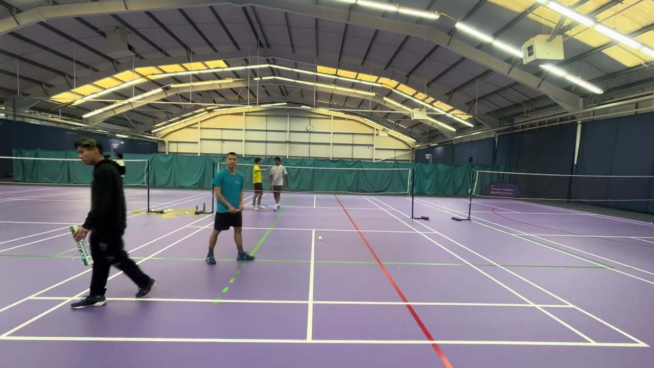 Open South Eastern Conference Cup, Brighton Open 1 VS UCL Open 3(RUM)First game first set 18-21 lost