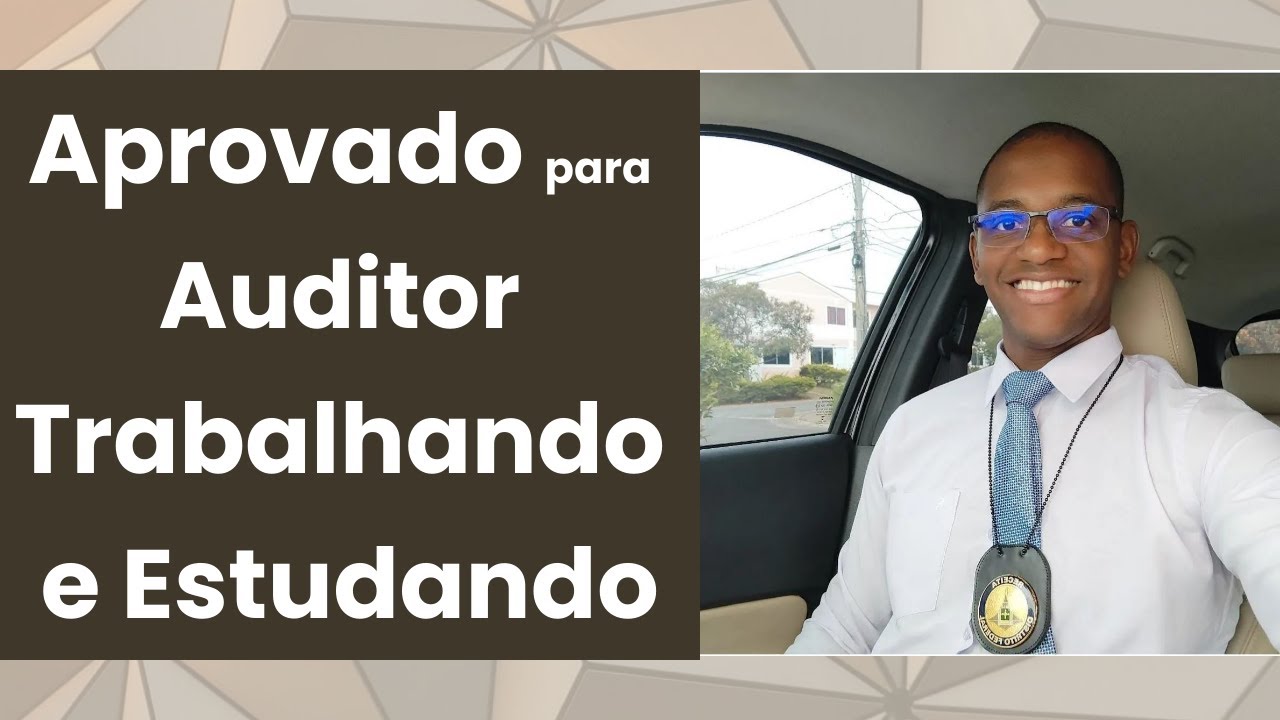 Como passei para Auditor Fiscal trabalhando e estudando.