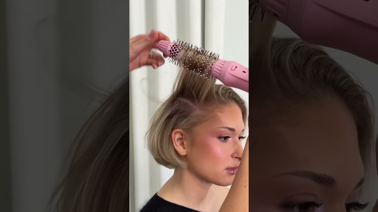 POV: you figured out the secret to bob volume with the Mermade Interchangeable Blow Dry Brush 😍