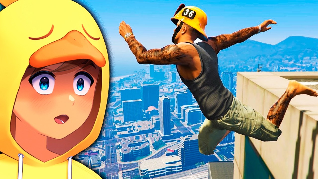Fails ENGRAÇADAS no GTA 5 ( Saito Reage )
