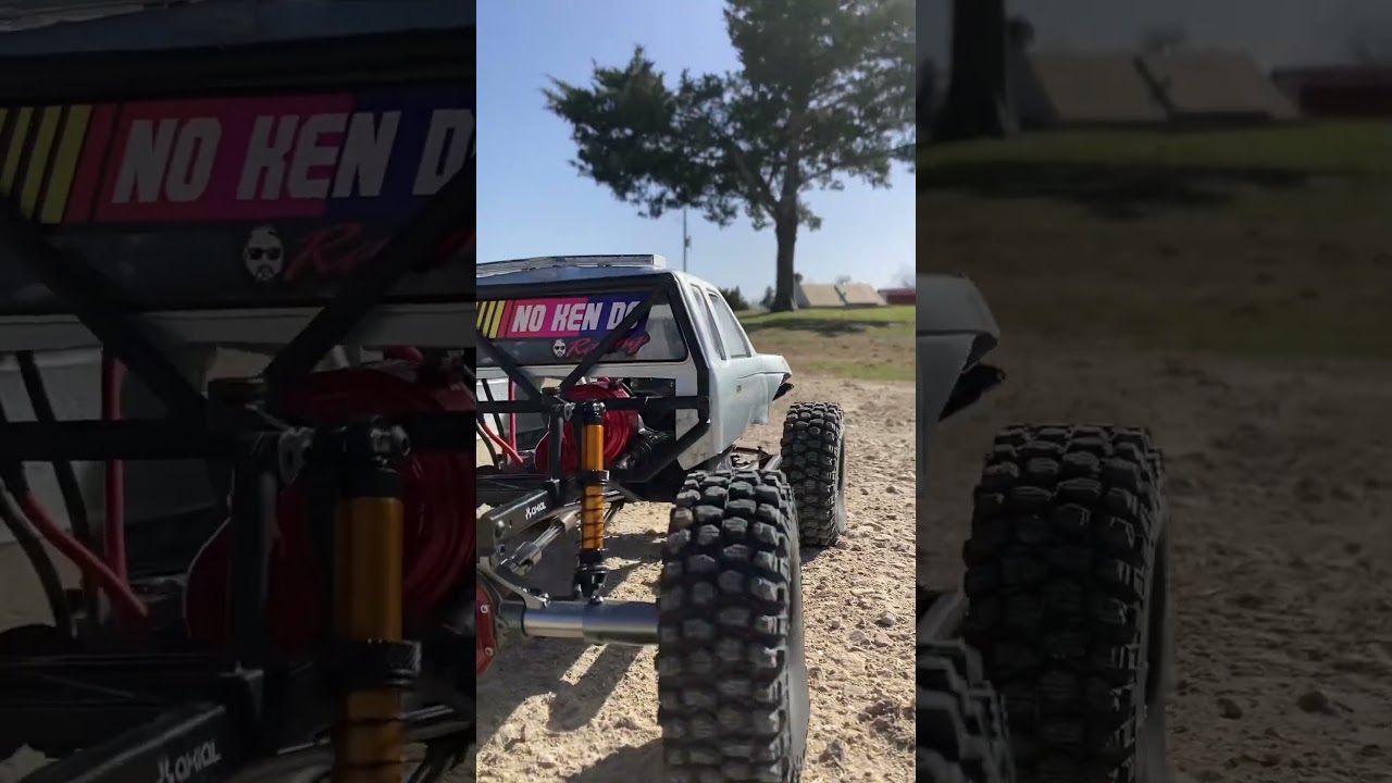 The almost baddest scx10ii  in this part of the earth  #axial #scx10ii  #shorts #outdoors #fyp #sub