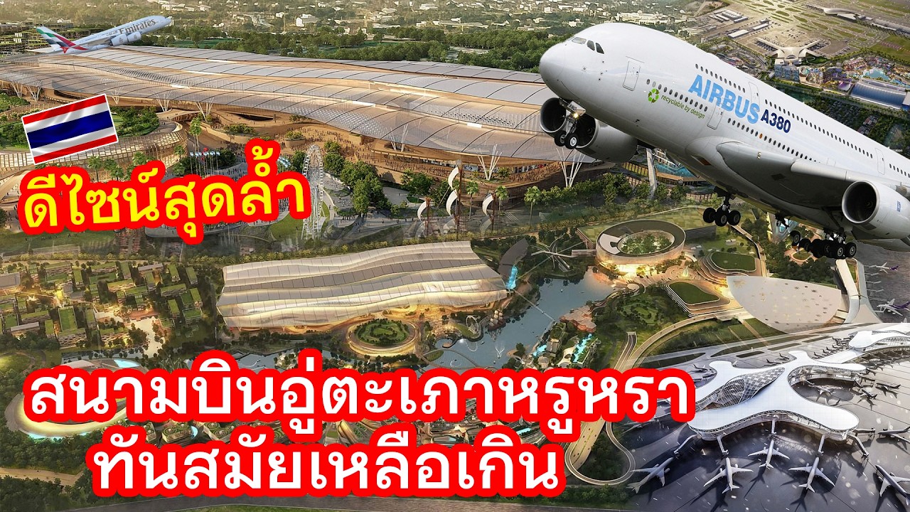 ล้ำสมัยเหลือเกิน สนามบินอู่ตะเภาหรูหราสุดๆ