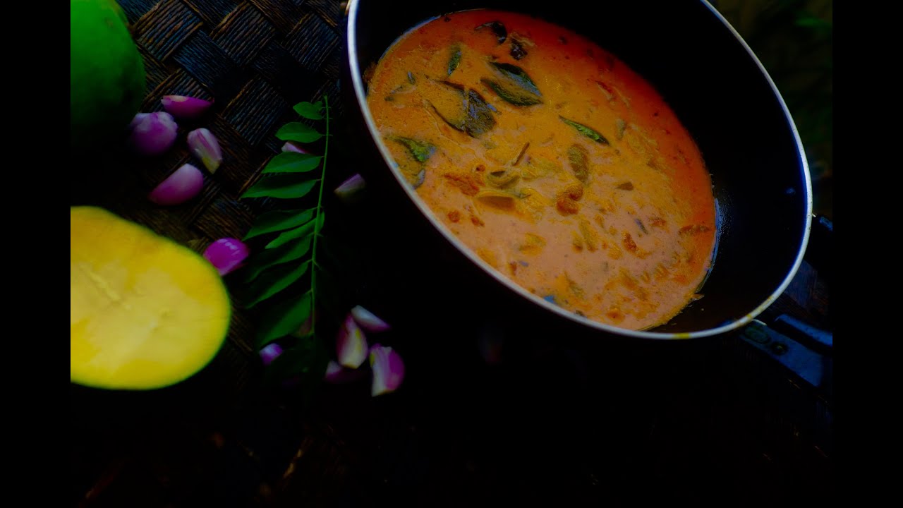 Kerala Thrissur Special Pacha Manga Curry /പച്ച മാങ്ങാ കറി - -With Subtitles :Recp no 37