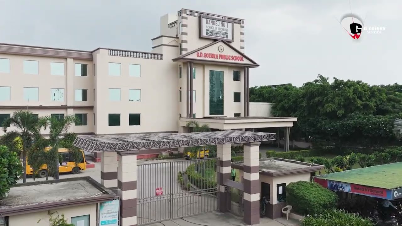 Discover GD Goenka Public School Lucknow | Aerial Campus Tour