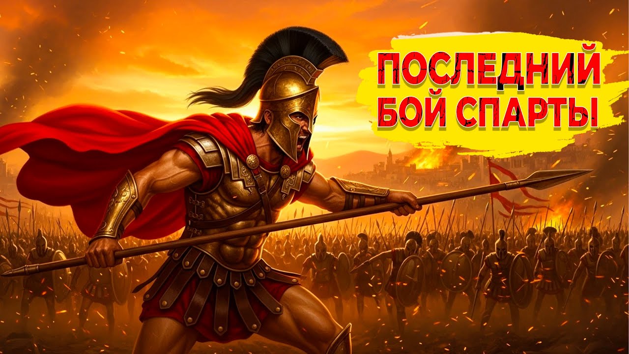 РАСПЛАТА ЗА ФЕРМОПИЛЫ: невероятная история о том, как самая большая армия Спарты пошла ва-банк.