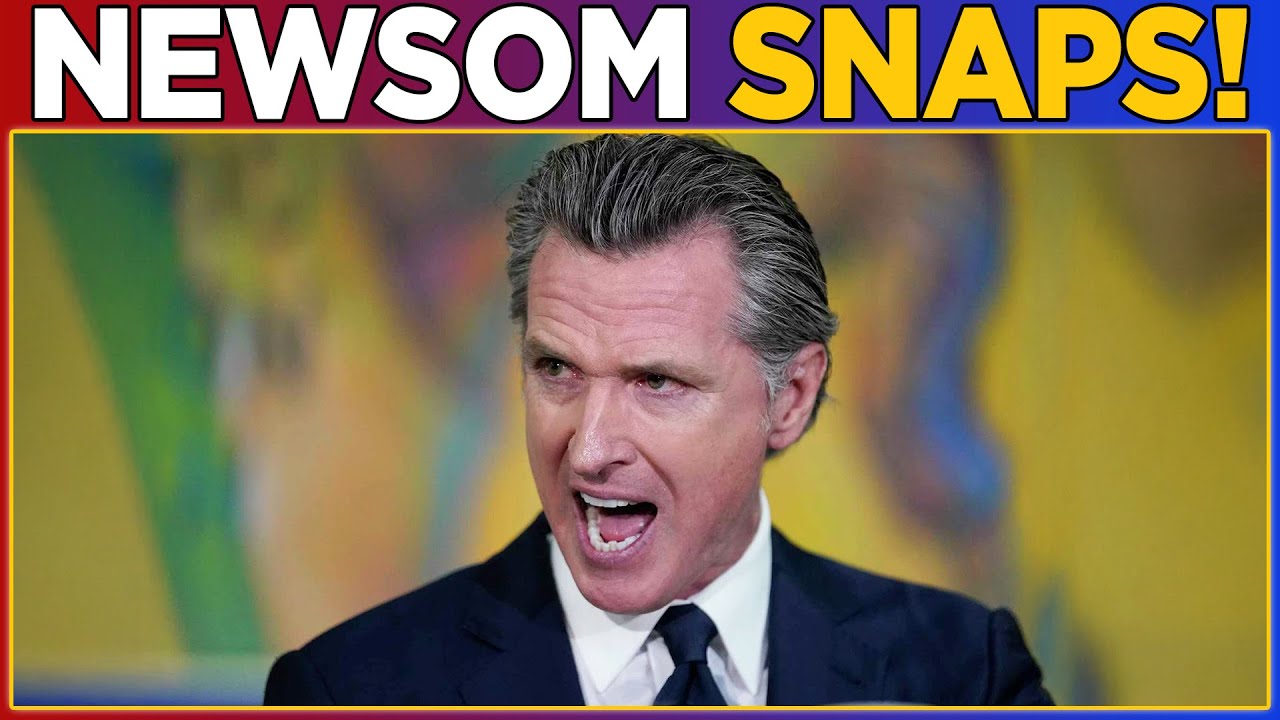 Gavin Newsom SNAPS after Gerrymander Plan BACKFIRES
