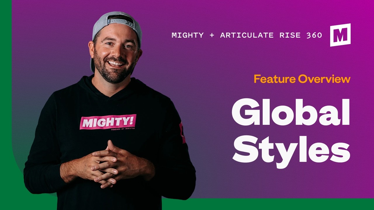 Feature Overview Global Styles
