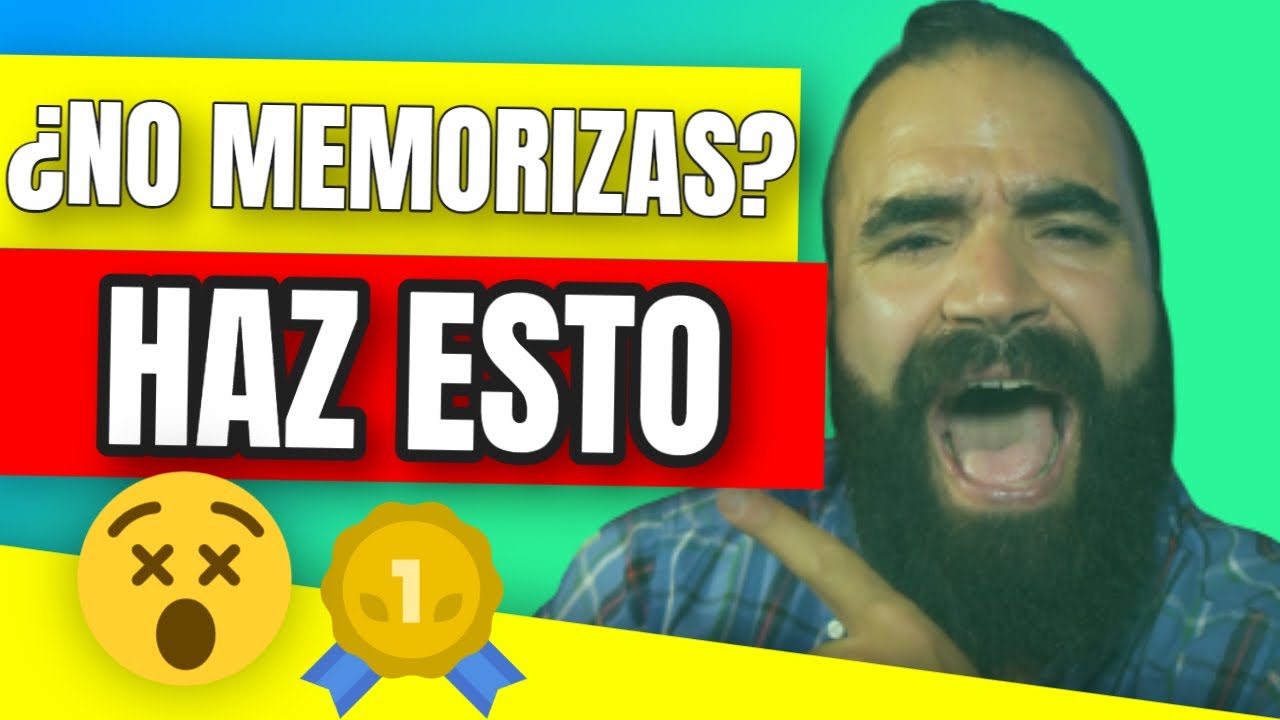TRUCO INFALIBLE para MEMORIZAR tu TEMARIO MUY RÁPIDO | Especialmente FUNCIONA con TEMAS DIFÍCILES