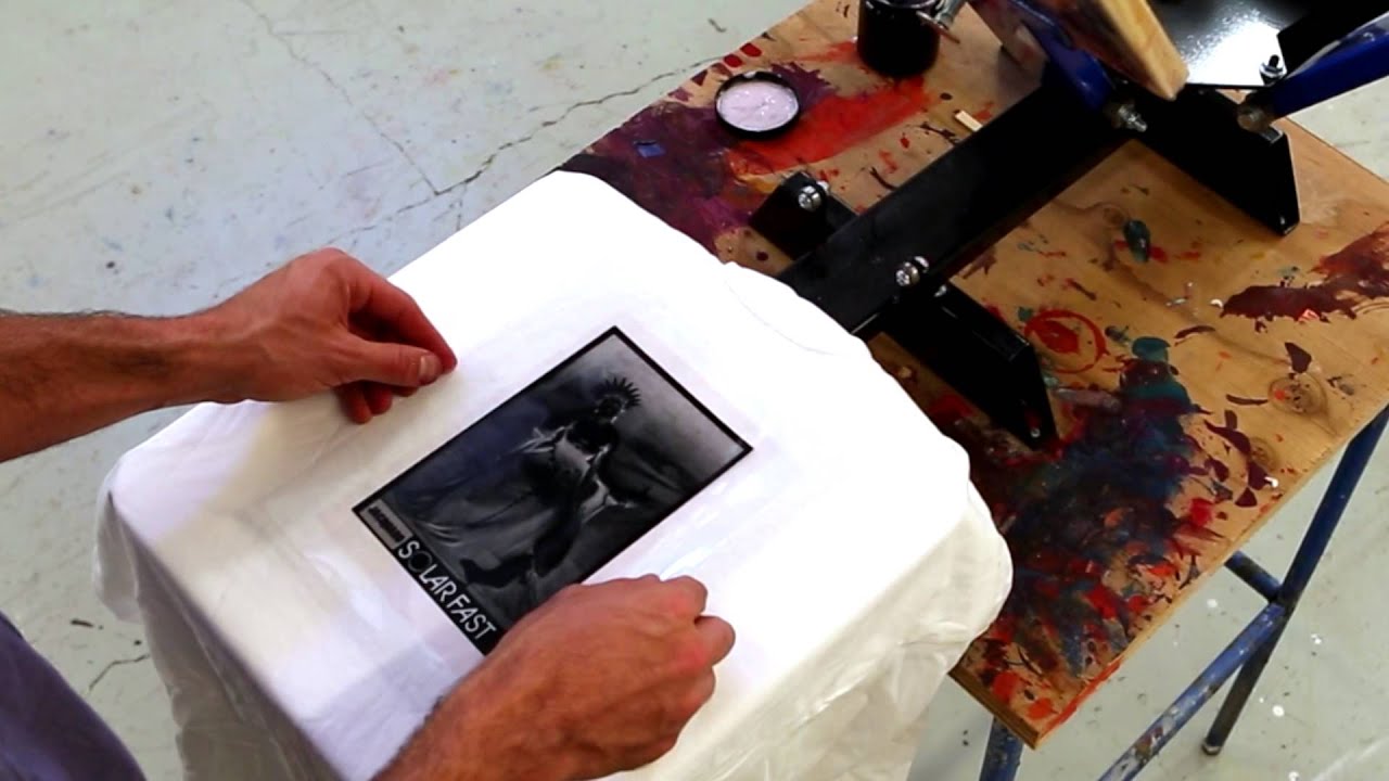 Screen Printing with SolarFast Dyes
