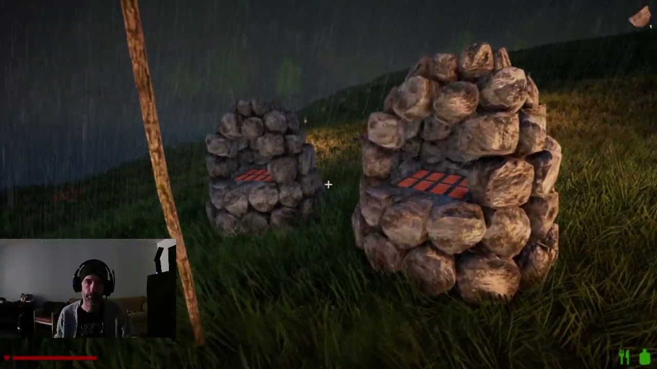 Rising World - First  Gameplay!  Day 2 (Part 2/5)