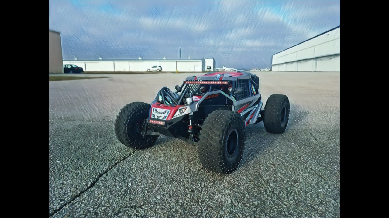Losi Super Rock Rey 8S Speed Run On All 3 Settings