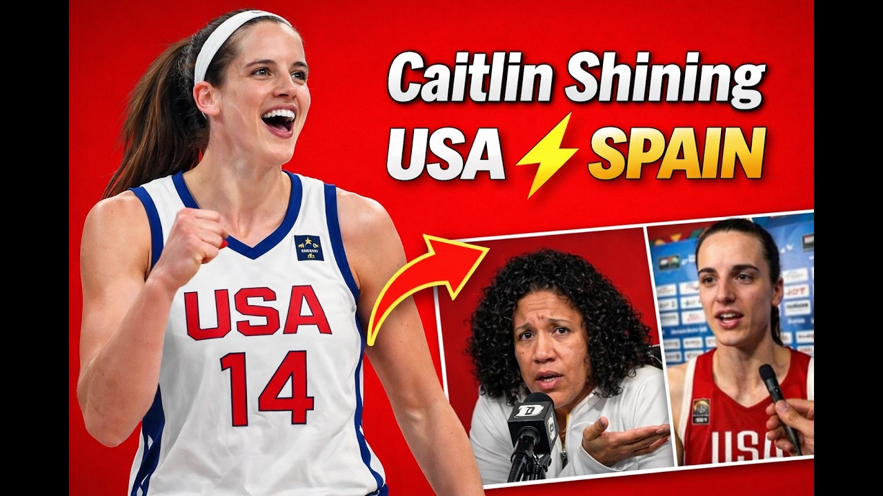 Caitlin Clark Shines in Team USA Win vs Spain — WNBA Season Set to EXPLODE!