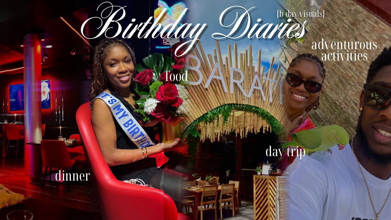 BIRTHDAY VLOG ★| Dinner, St.Martin Trip, Activities, etc... || Carjèneé's World
