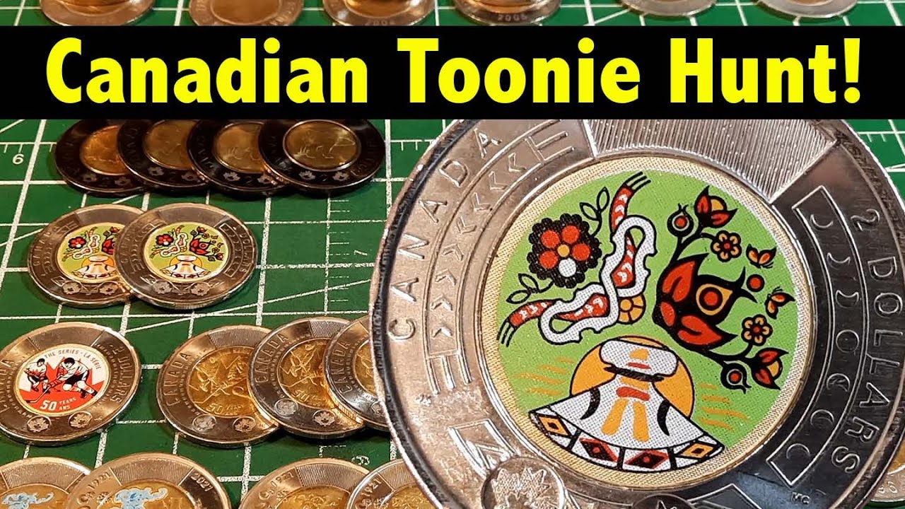 Coin Roll Hunting Canadian $2 Coins - Brand New Colour Commemoratives in the box!!