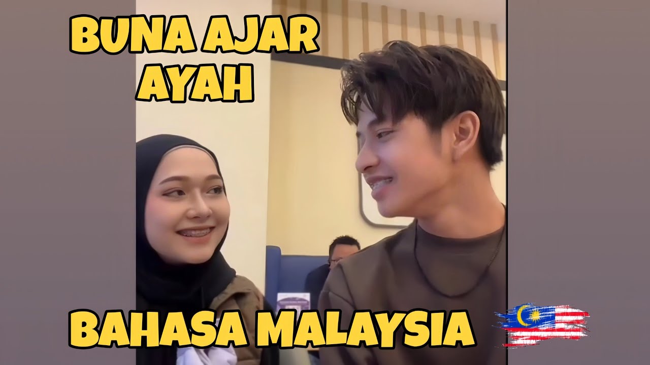 buna ajarin ayah bahasa negeri di malaysia... #yukaya #yukayafamily