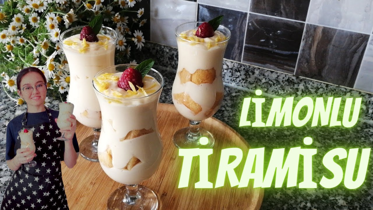 🍋MUHTEŞEM LEZZETLİ LİMONLU TİRAMİSU😋 YAZ AYLARININ FRESH TATLISI🍋