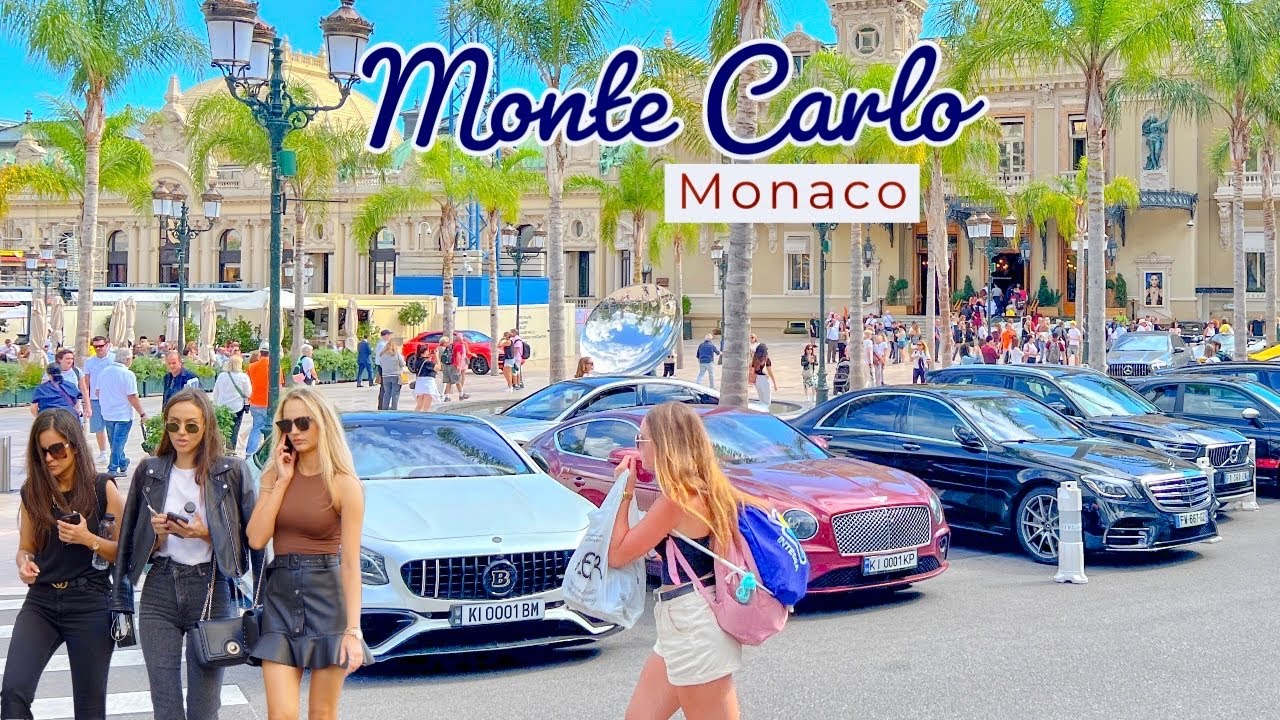 Monte Carlo, Monaco 🇲🇨 🌴 - The Playground of the Rich and Famous - 4K 60fps HDR Walking Tour
