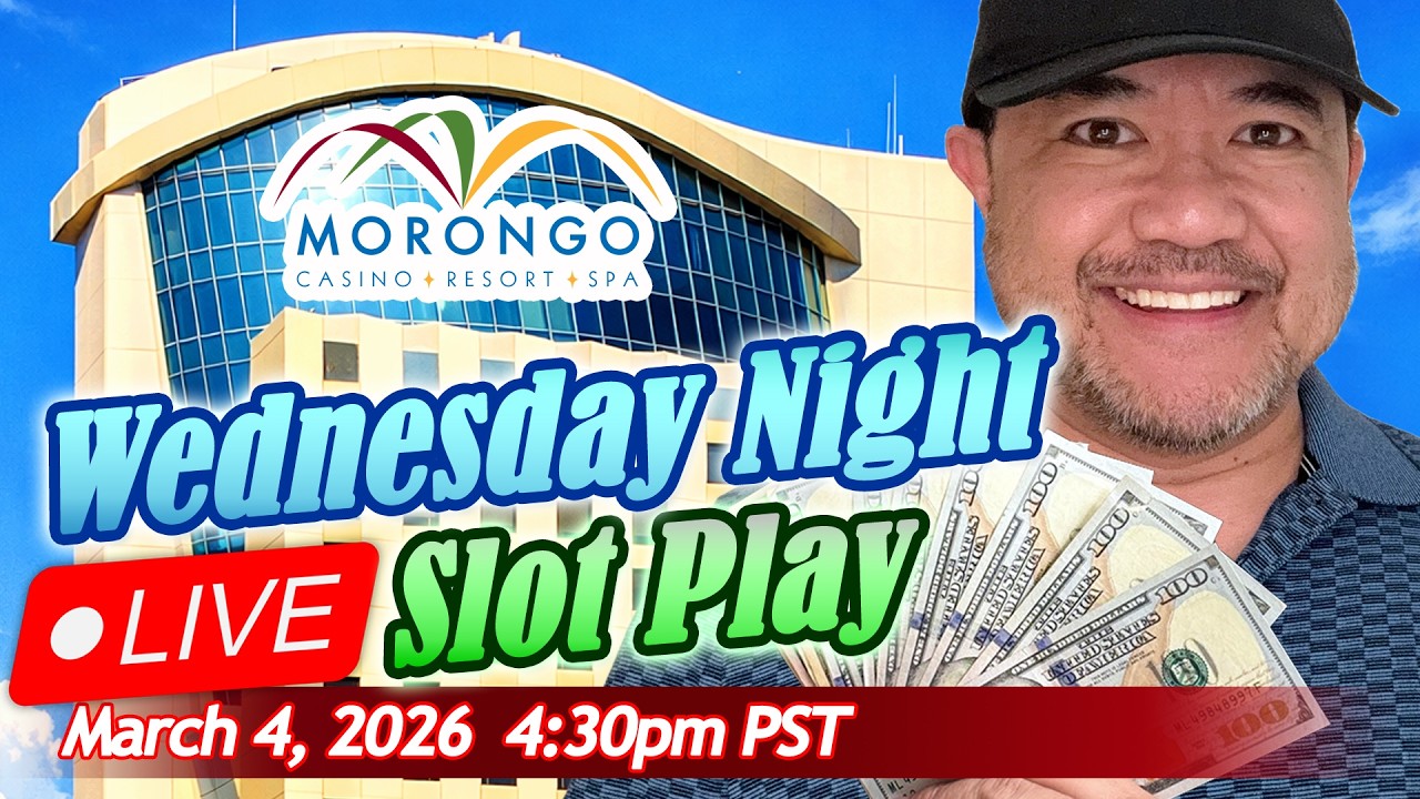 🛑 LIVE Slot Play! Wednesday Evening Slot Fun from Morongo casino! #liveslots #livecasino #shortfeed