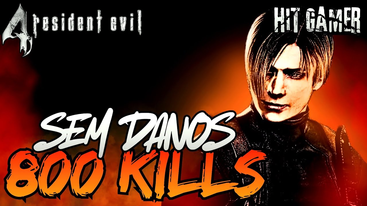 🔴Resident evil 4 no hit 800 kills modo profissional até zerar🔴