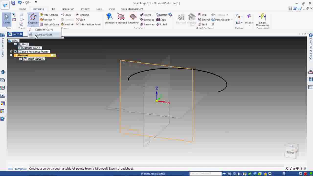 Solid Edge Modeling of Two Lobes Rotor