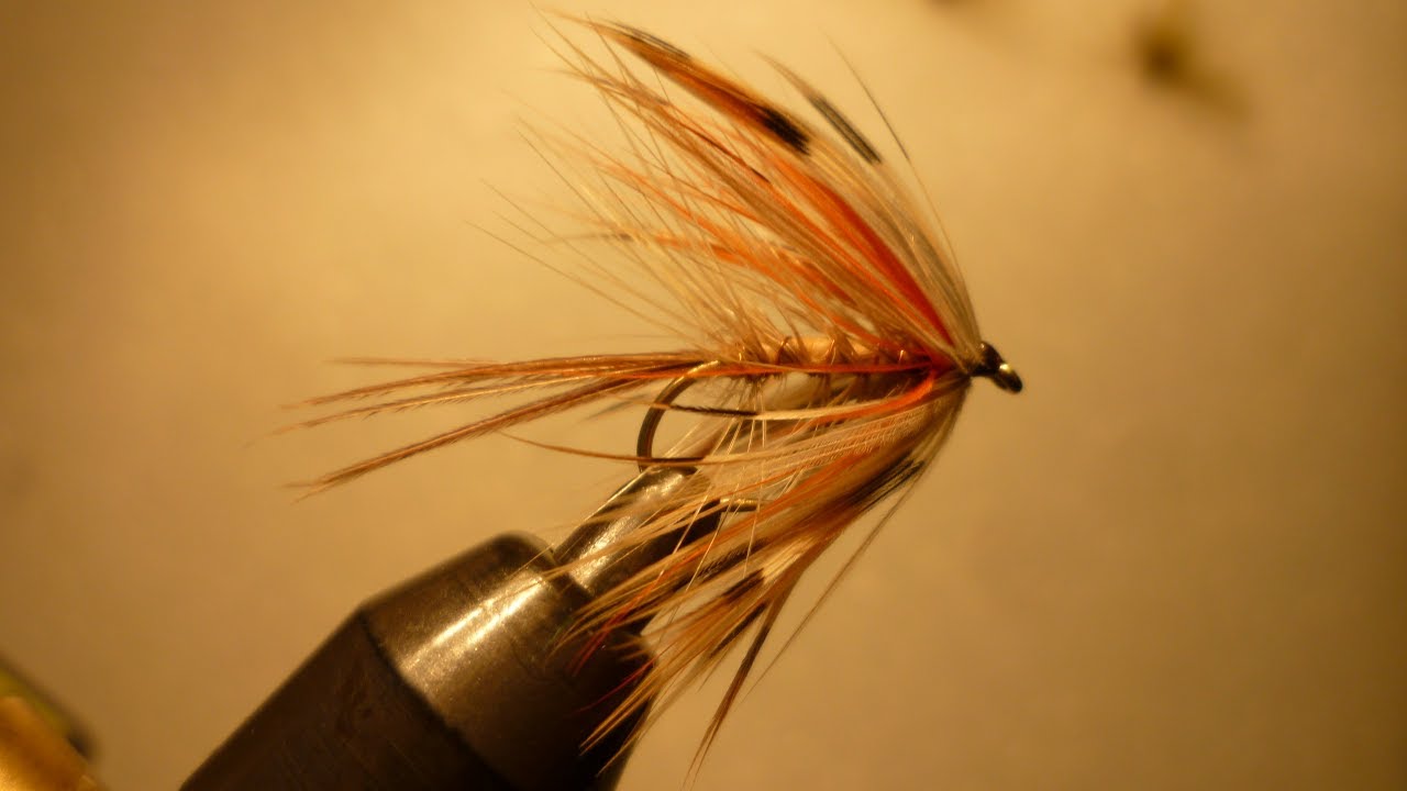 Tying the  Irish French partridge mayfly