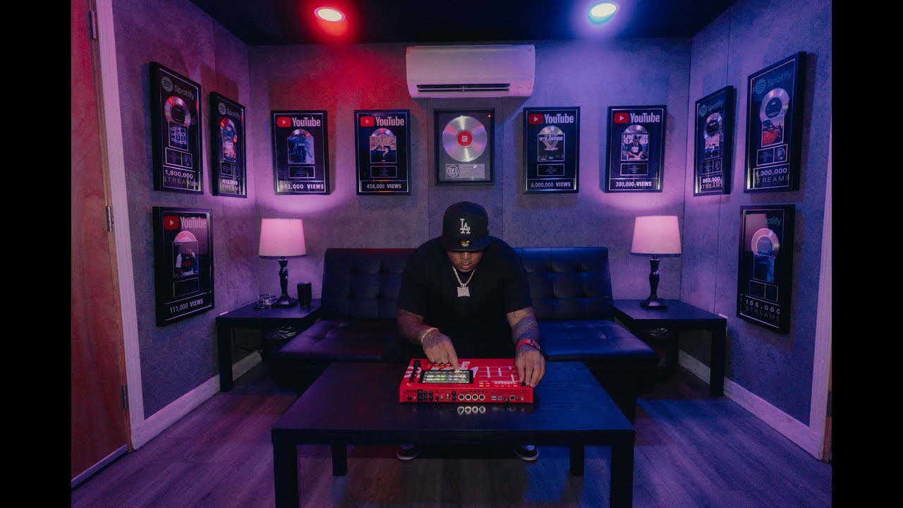 Dj Idea Making West Coast Mobb Slaps On SUPREME MPC Live II