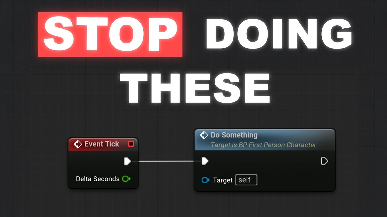 Unreal Engine Beginner Mistakes You Might Be Making!