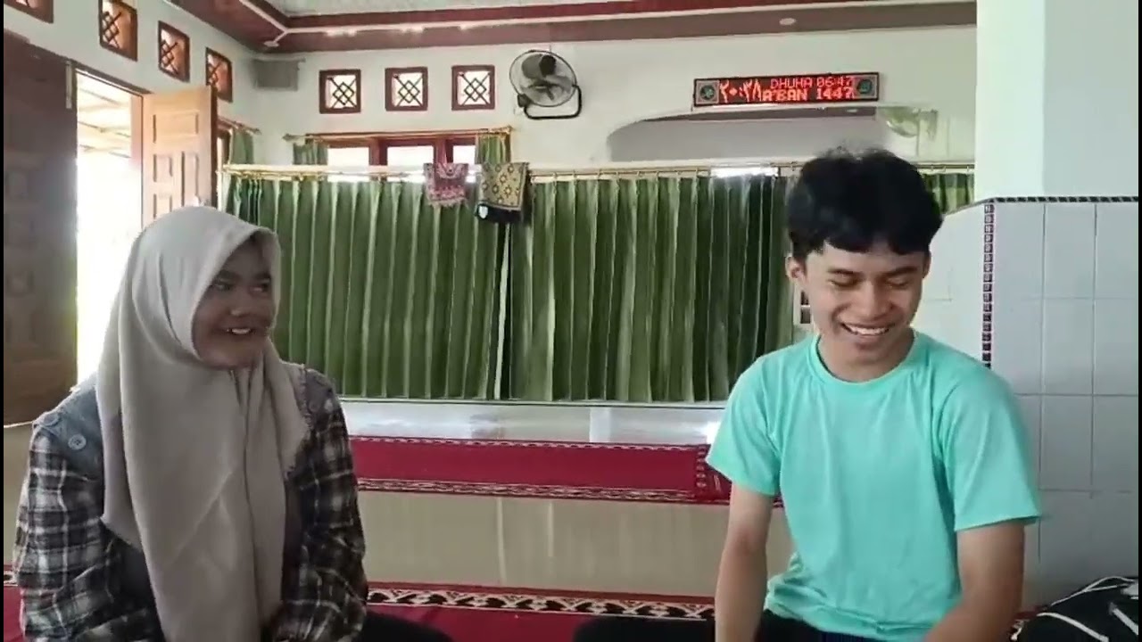 Mewawancarai penduduk lumin yang terkena banjir