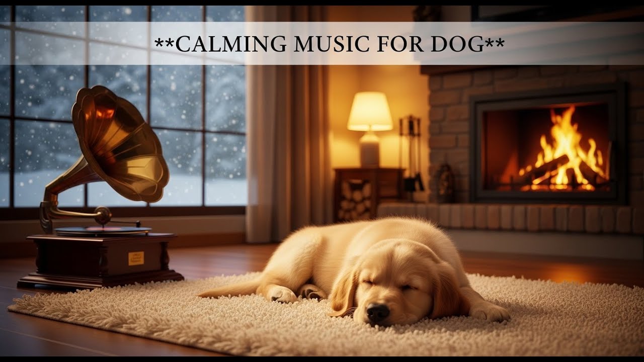 12 hours of Deep Sleep Dog Music 😴 : Soothe Anxiety & Calm Your Furry Friend with Relaxing Sounds