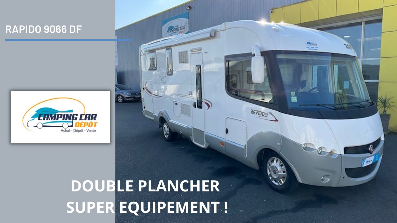 INTEGRAL RAPIDO 9066 DF EN LITS JUMEAUX / SUPERBE OCCASION
